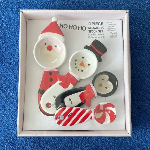 Ho Ho Ho Ceramic Measuring Spoons | Christmas Measuring Spoons - Picture 8 of 8